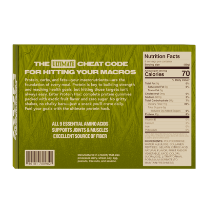 Sour Kiwi Lychee - Back